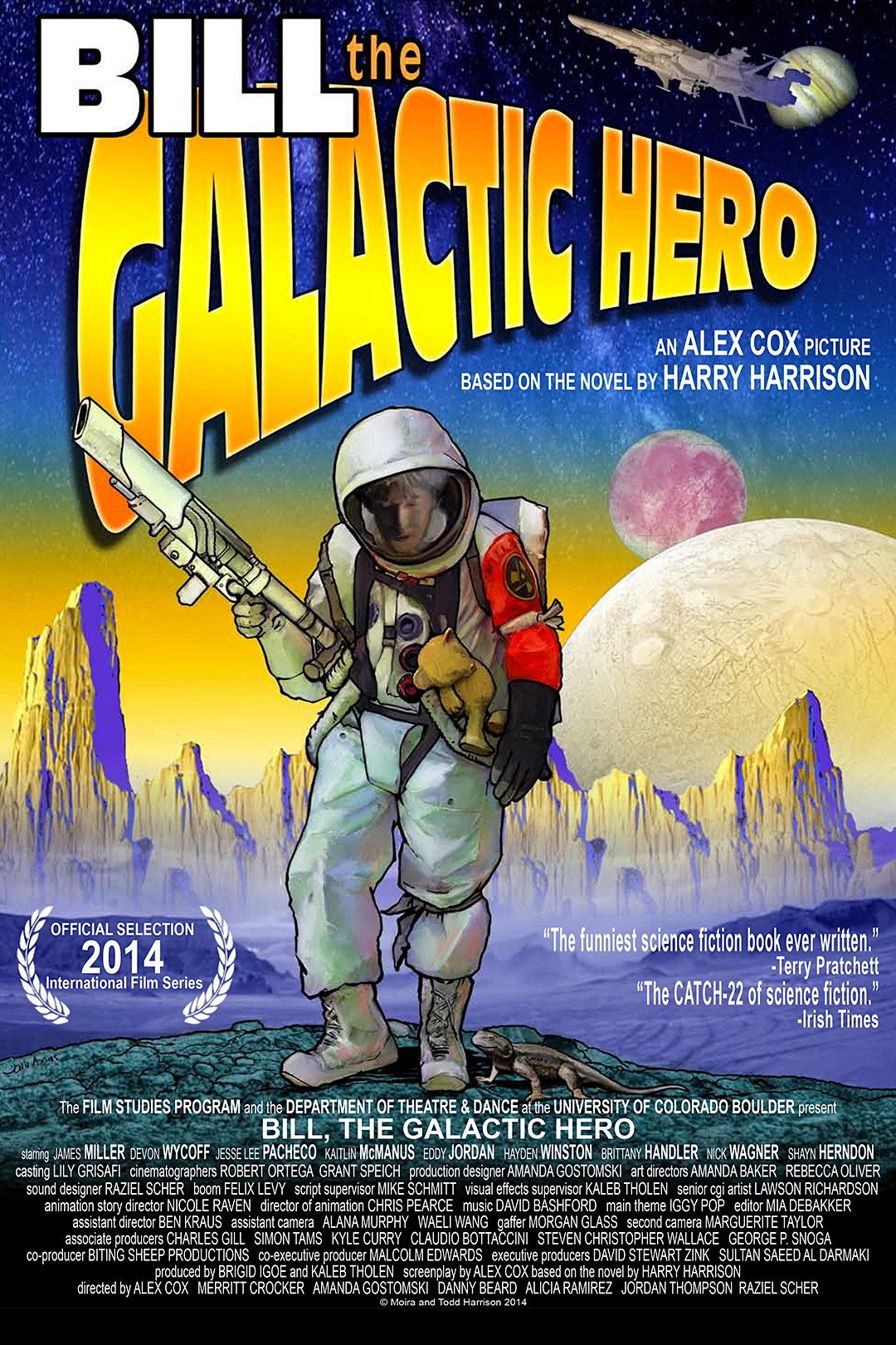 Bill the Galactic Hero movie poster print