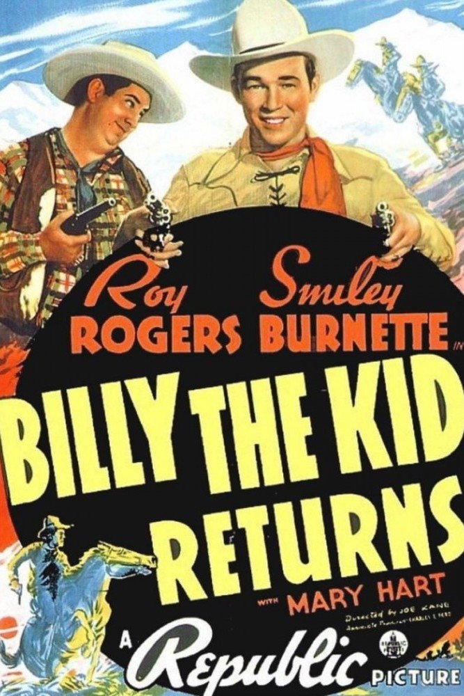 Billy the Kid Returns movie poster print