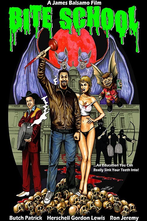 Bite School movie poster print