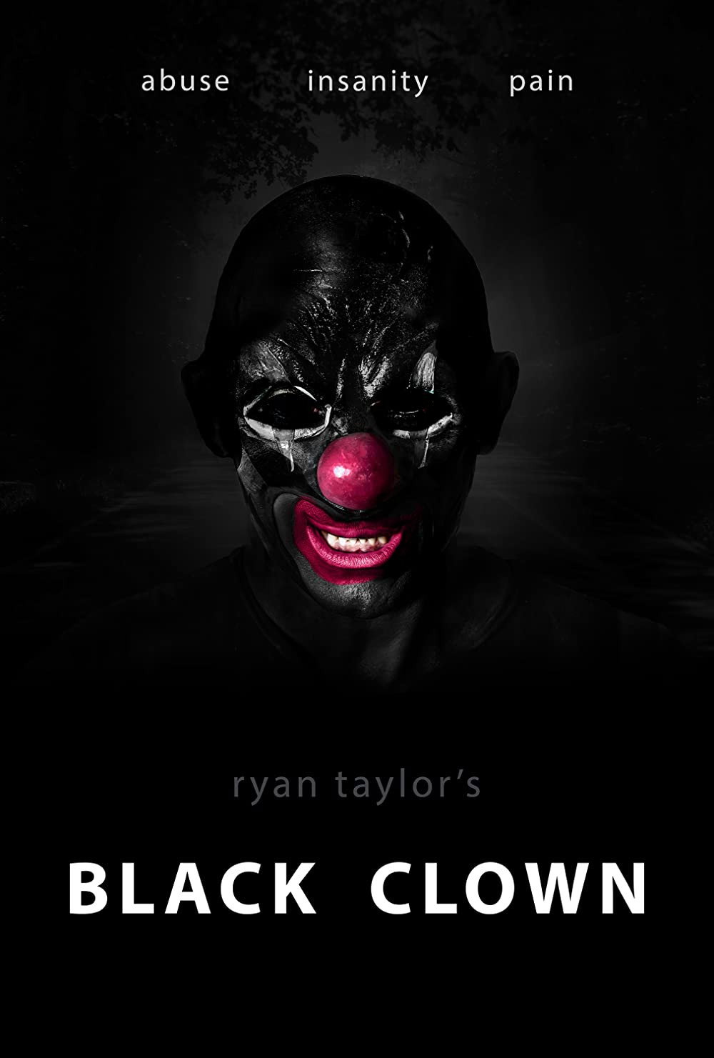 Black Clown movie poster print