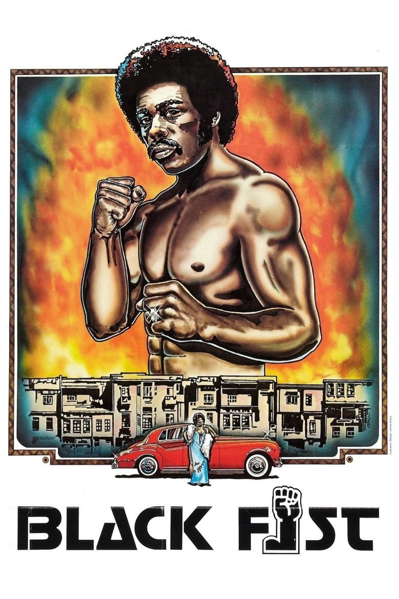 Black Fist movie poster print