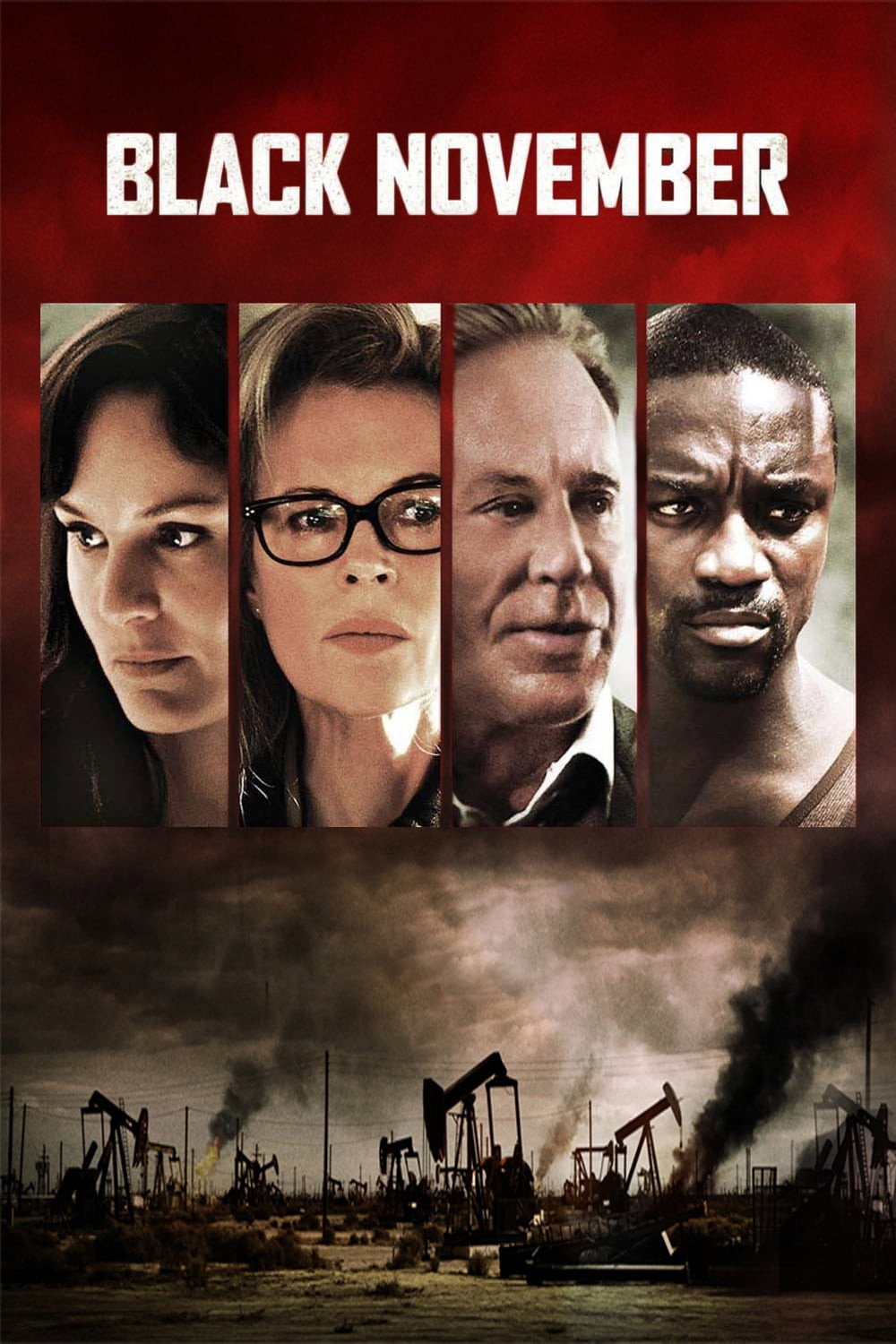 Black November movie poster print