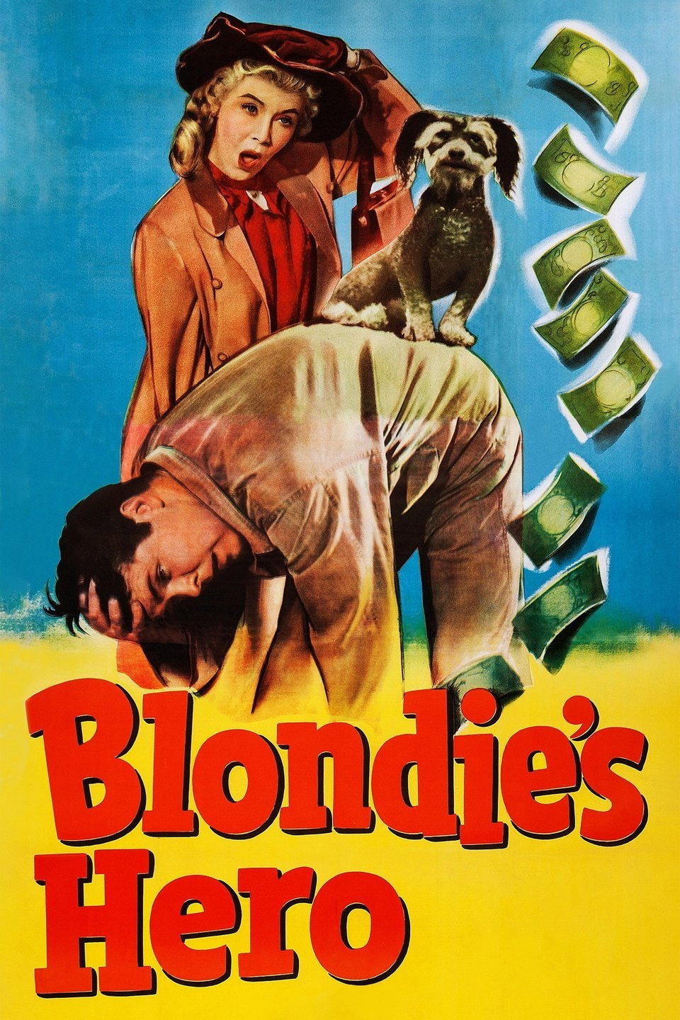 Blondie's Hero movie poster print