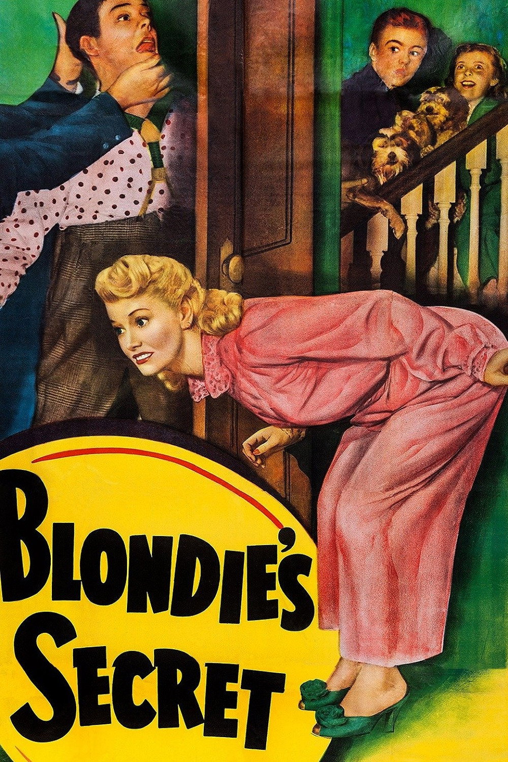 Blondie's Secret movie poster print