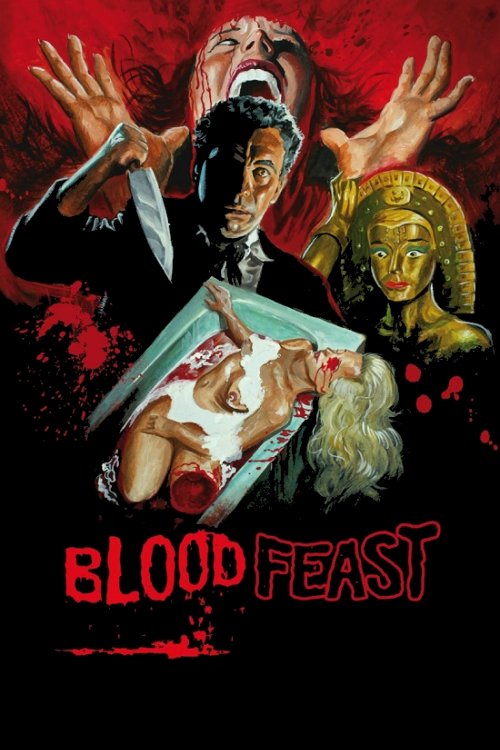 Blood Feast movie poster print