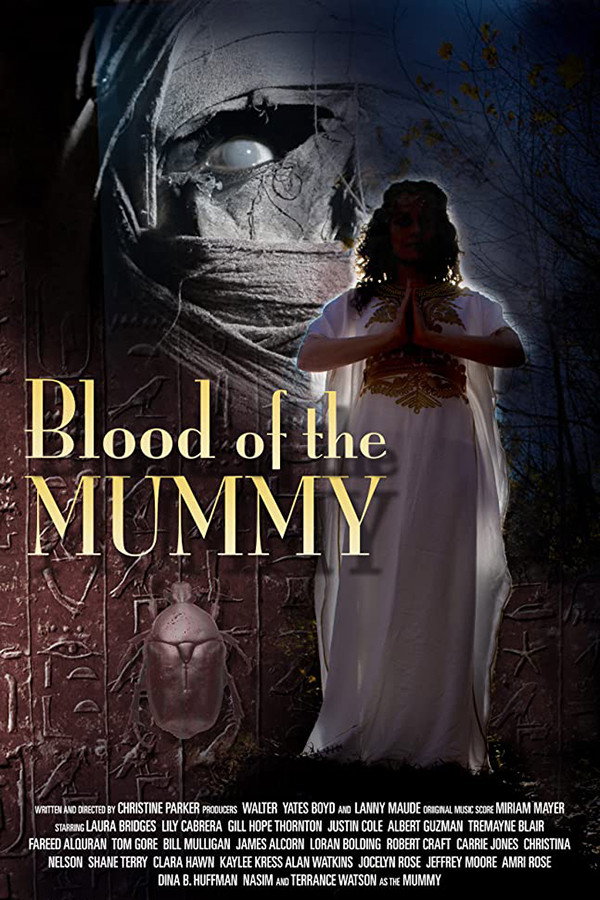 Blood of the Mummy movie poster print