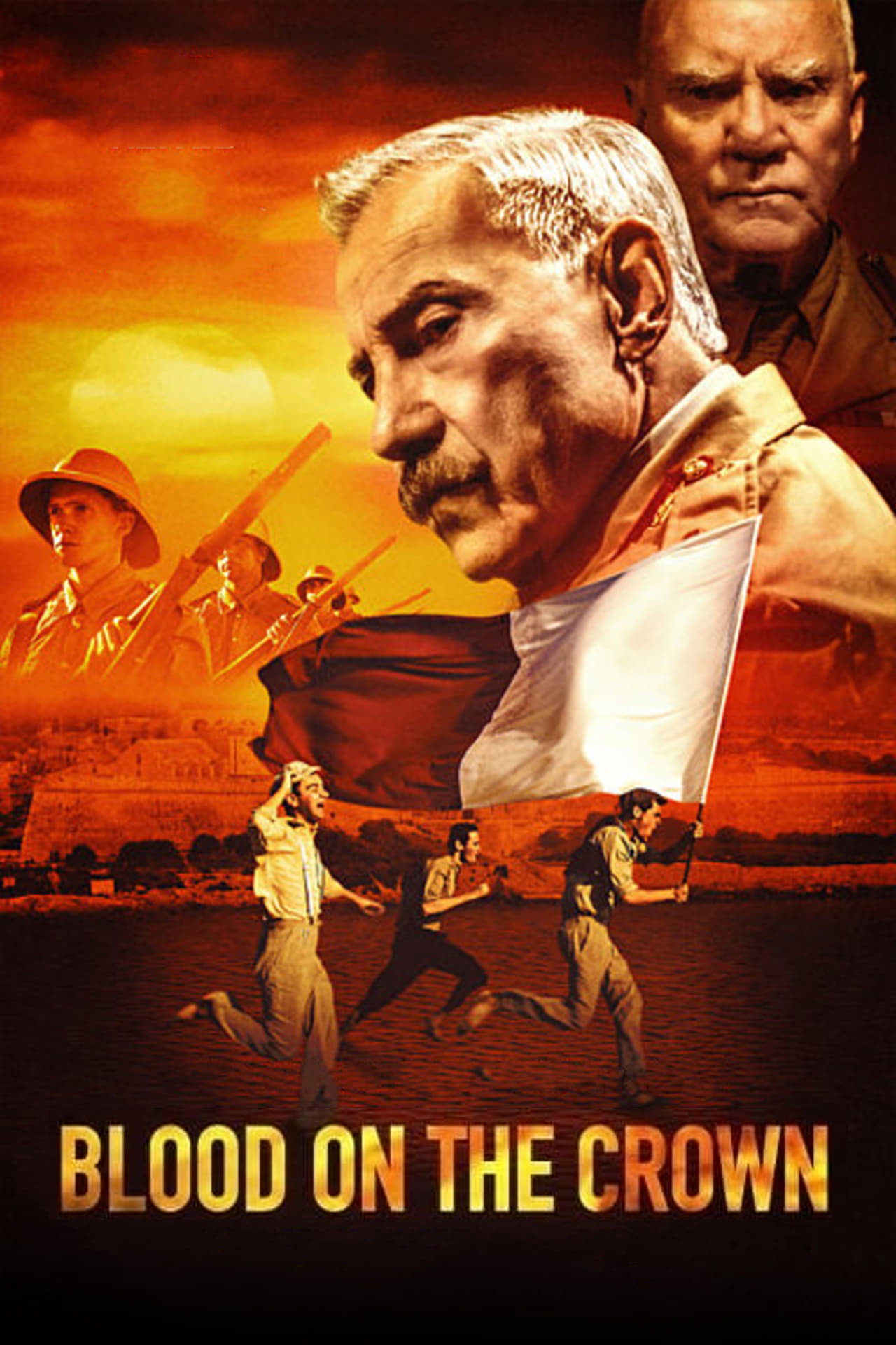 Blood on the Crown movie poster print