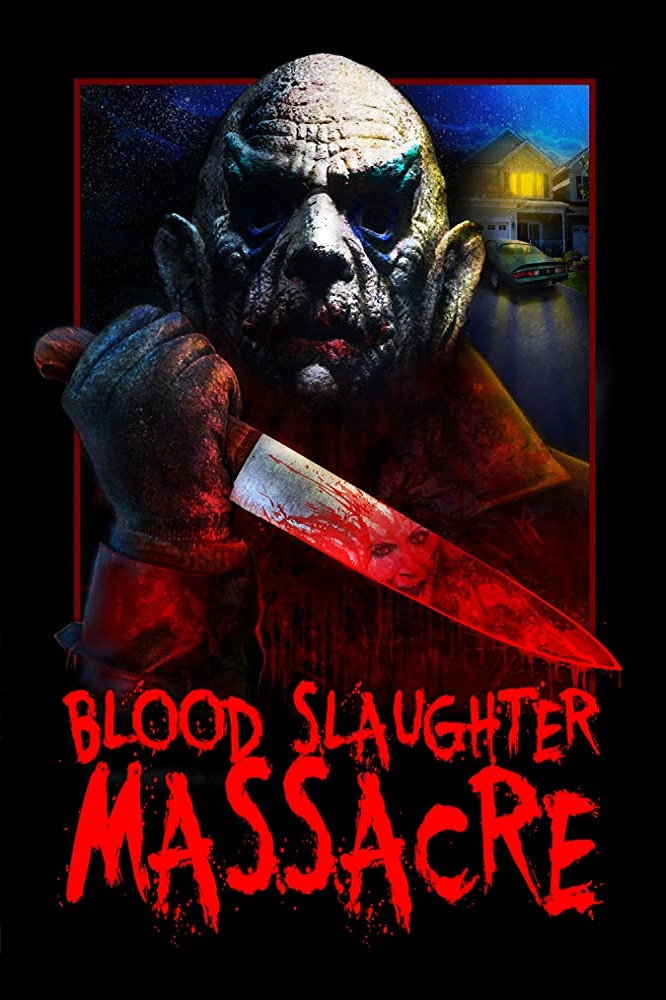 Blood Slaughter Massacre movie poster print
