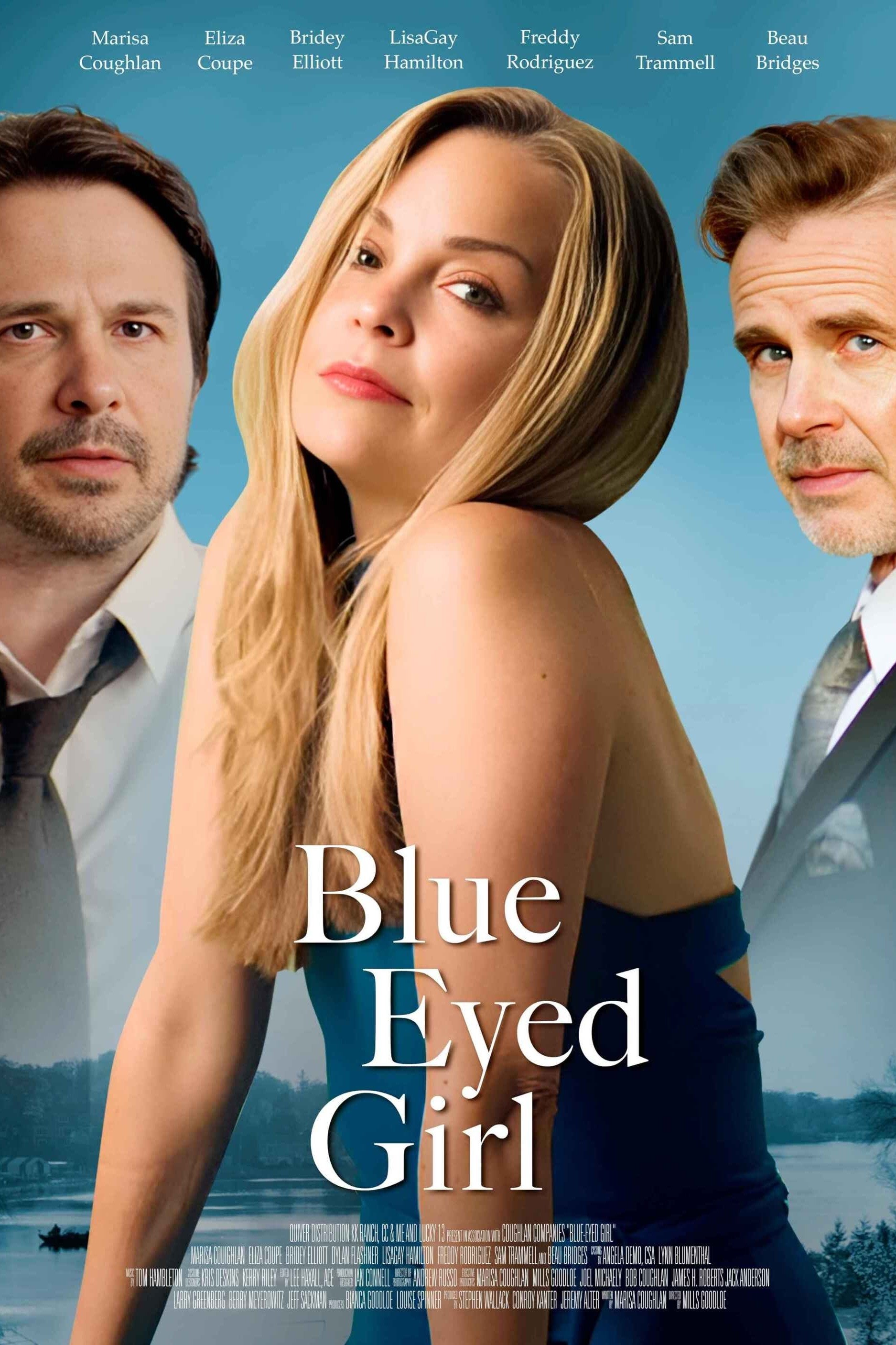 Blue Eyed Girl movie poster print