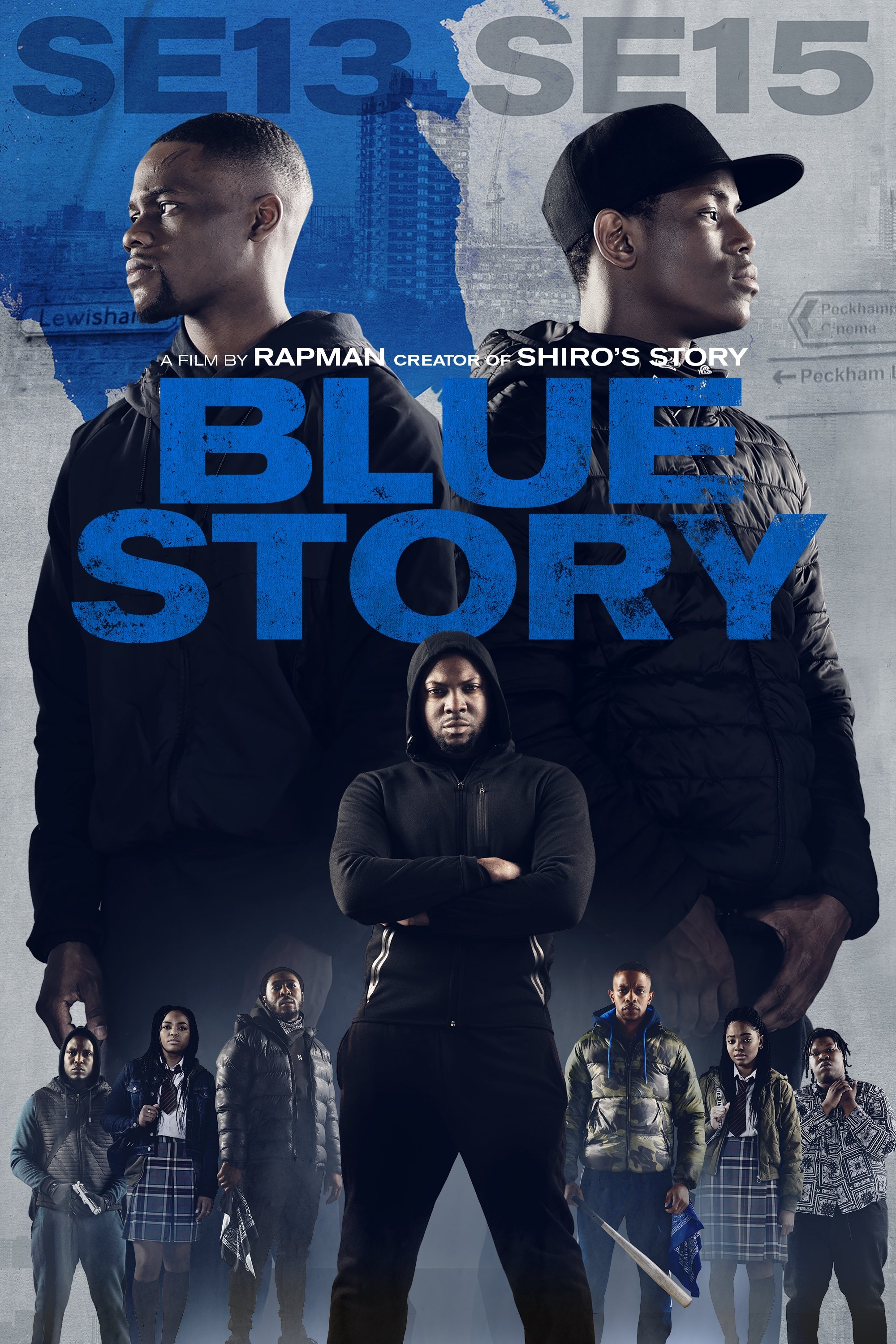 Blue Story movie poster print