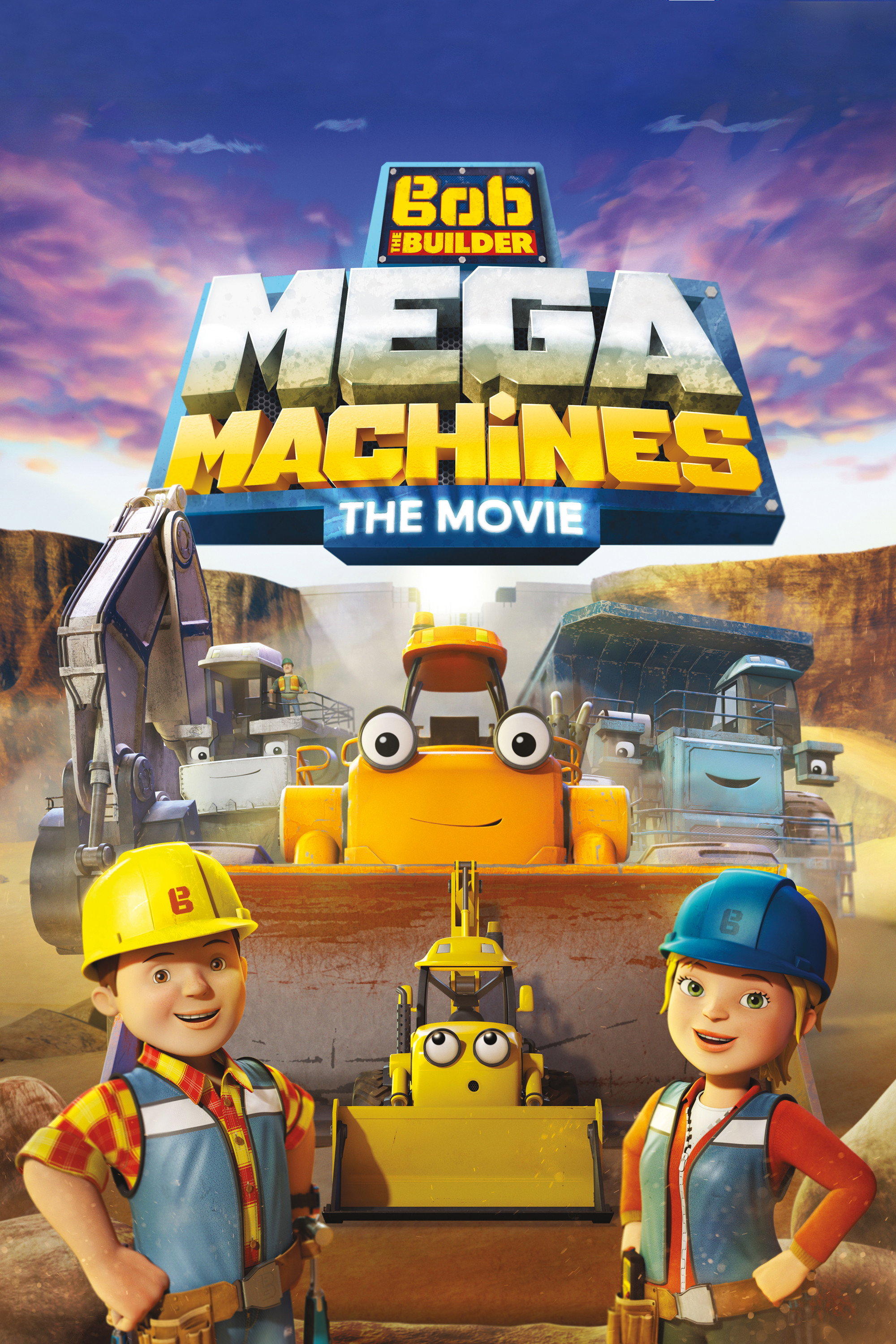 Bob the Builder: Mega Machines movie poster print