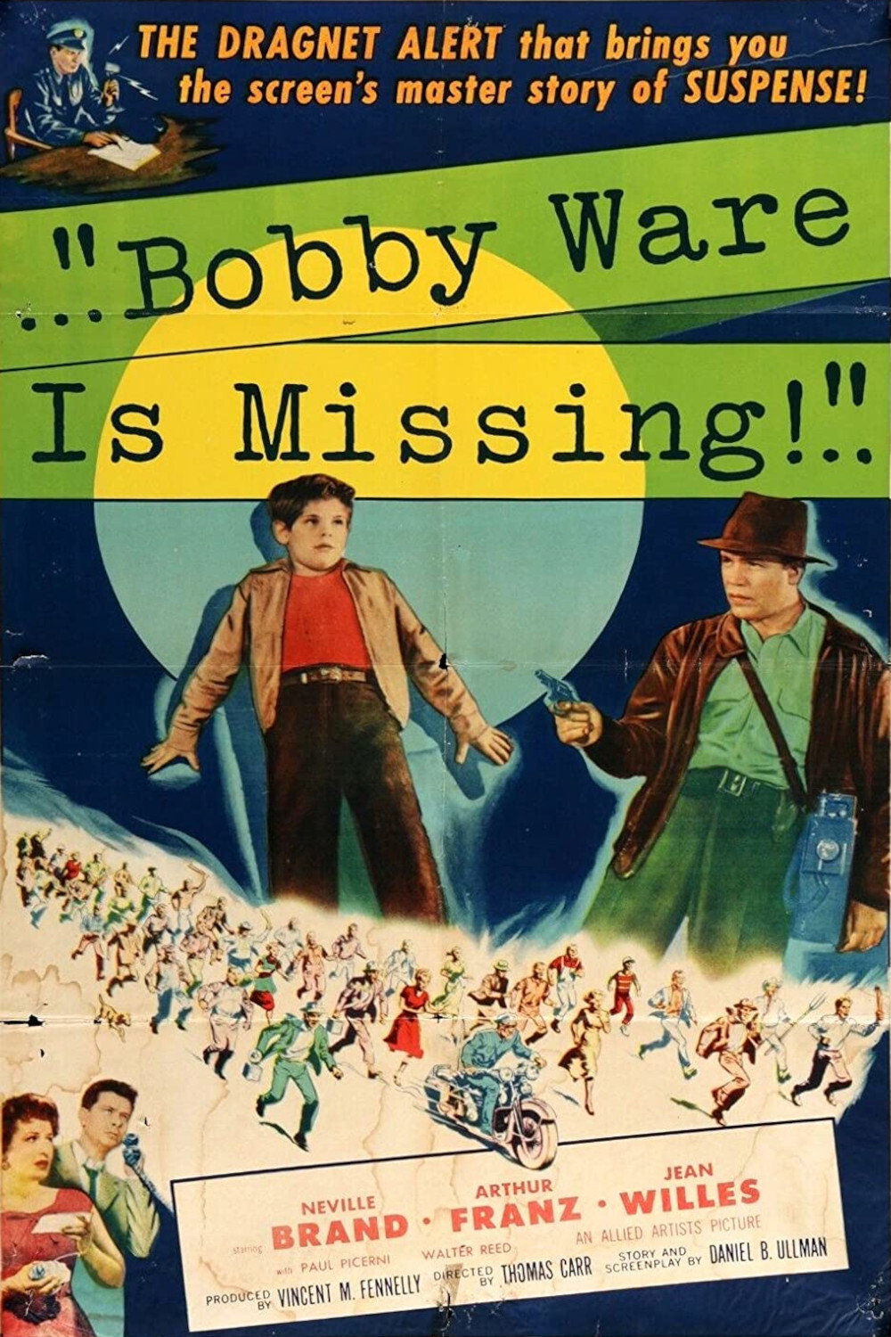 Bobby Ware Is Missing movie poster print