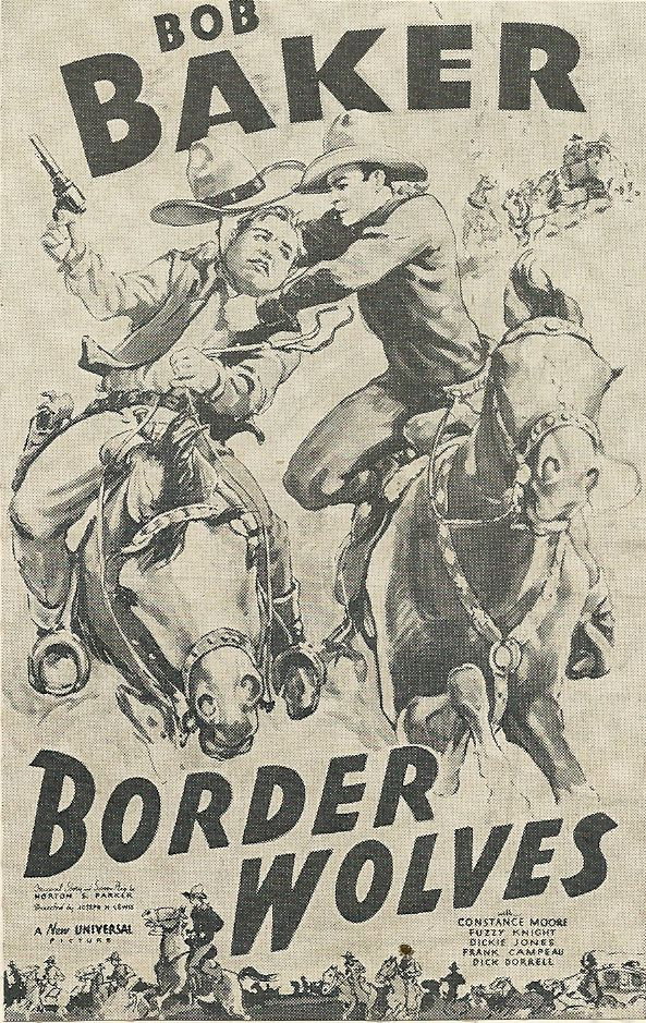 Border Wolves movie poster print