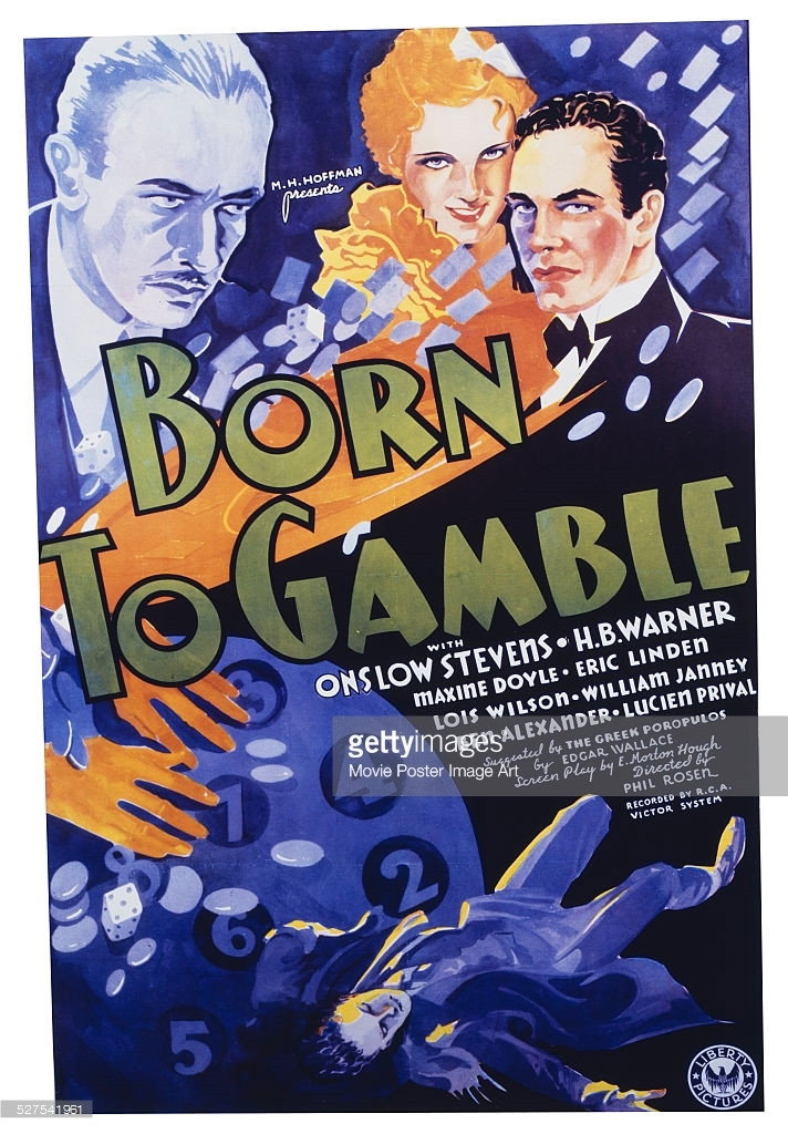 Born to Gamble movie poster print