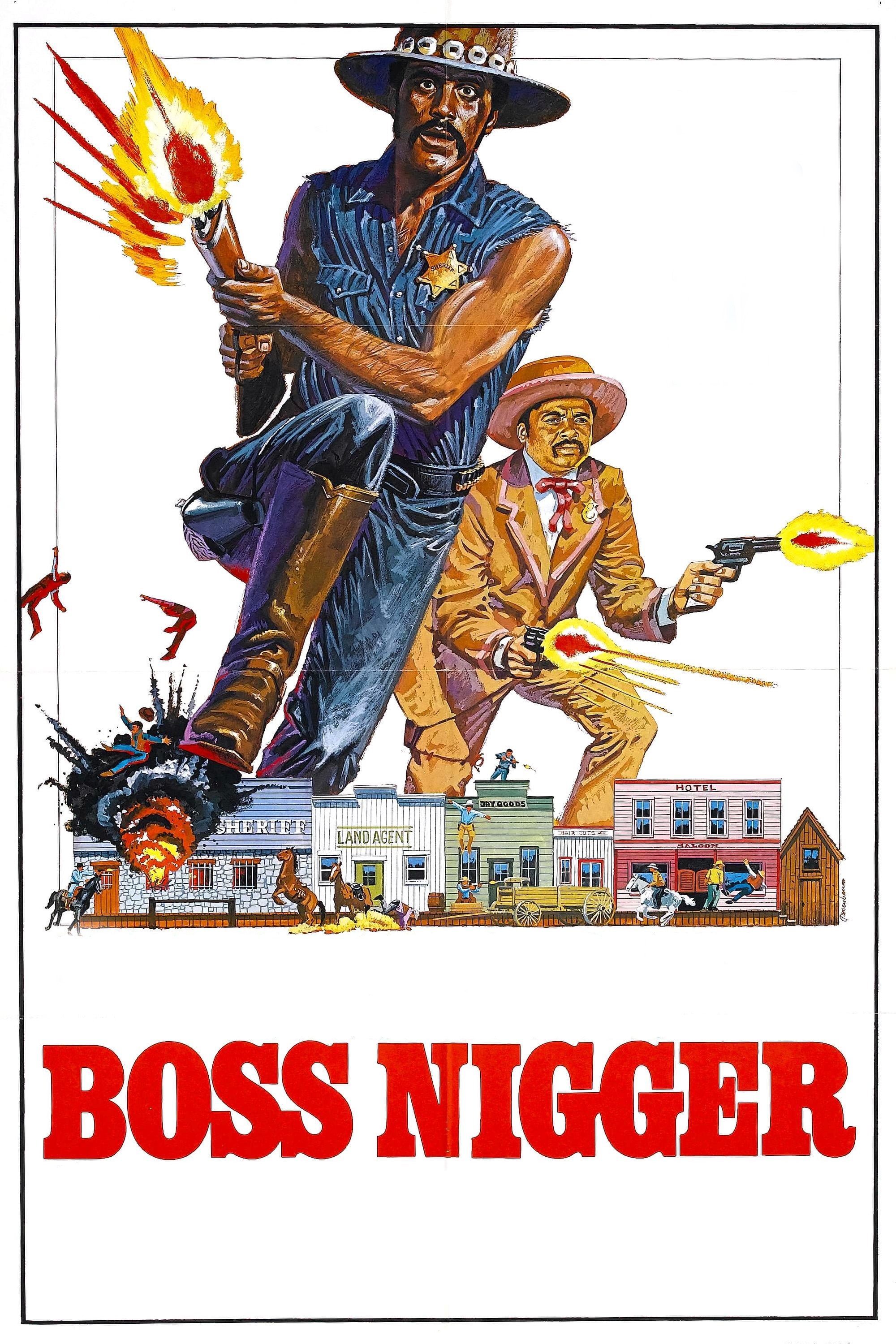 Boss Nigger movie poster print