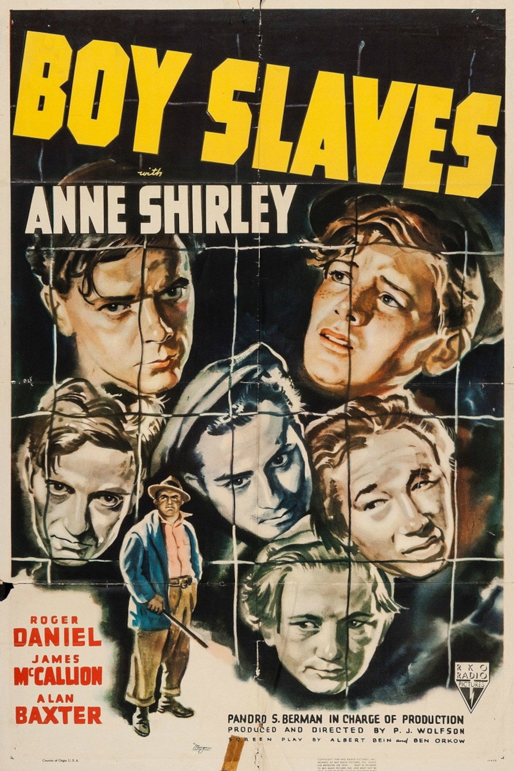 Boy Slaves movie poster print