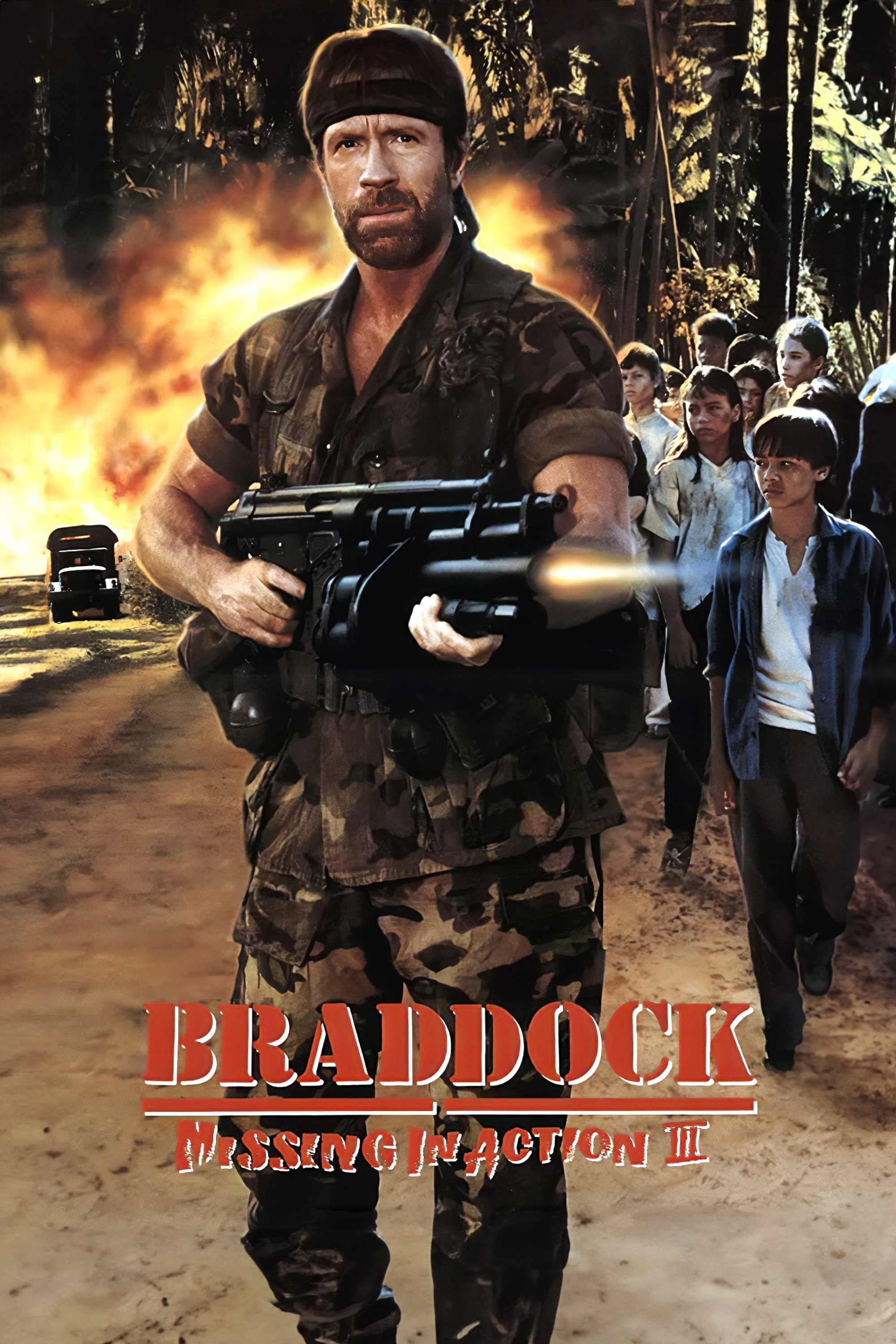 Braddock: Missing in Action III movie poster print