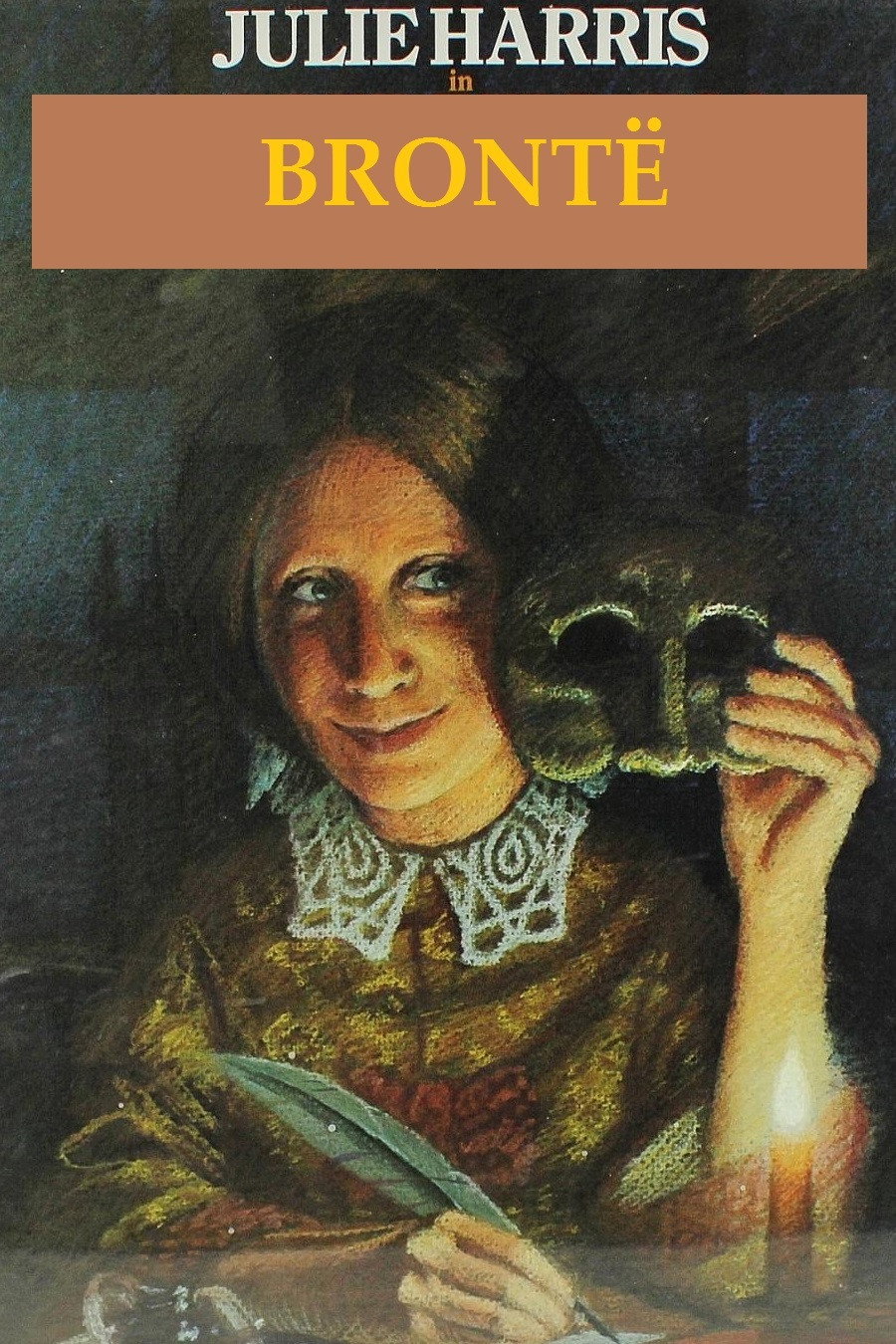 Brontë movie poster print