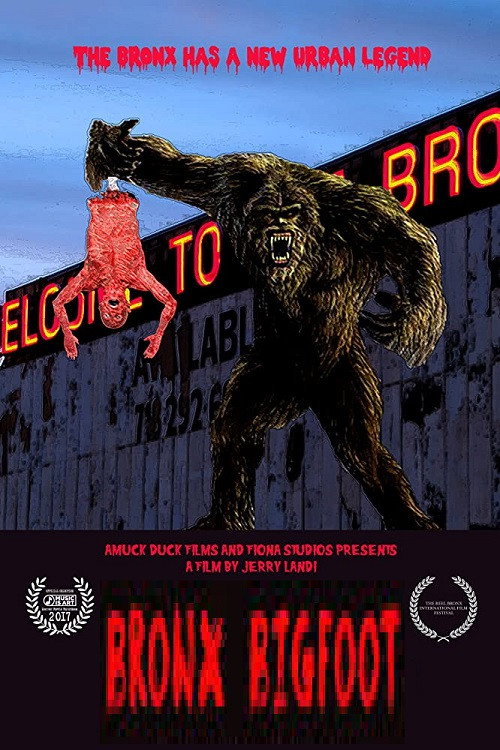 Bronx Bigfoot movie poster print