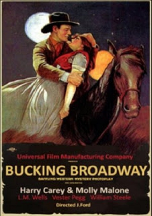 Bucking Broadway movie poster print