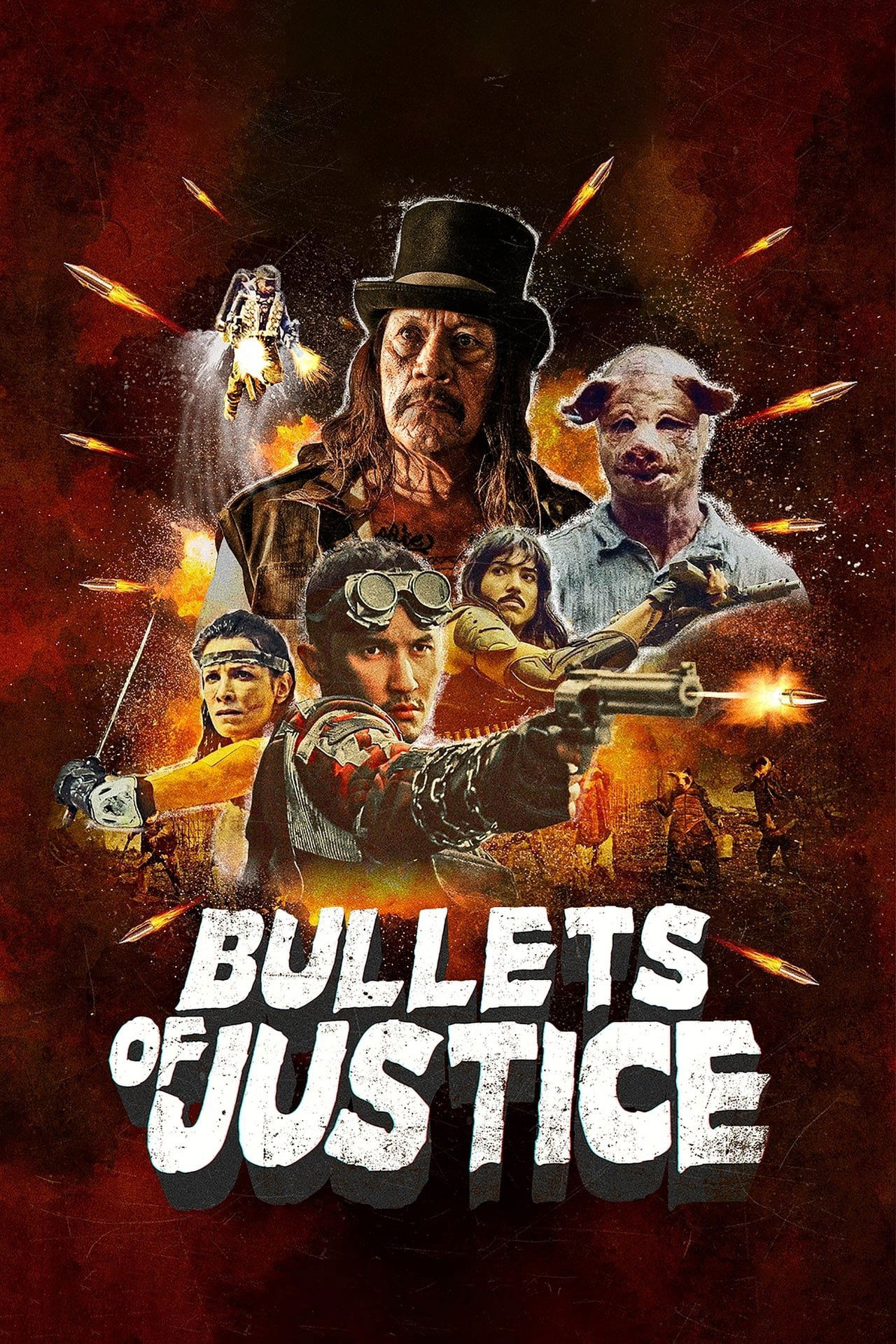 Bullets of Justice movie poster print
