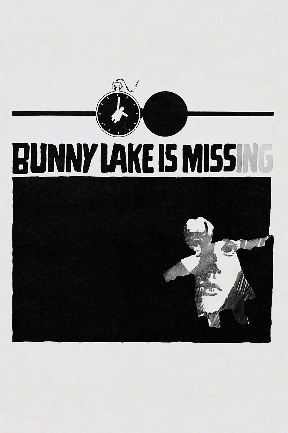 Bunny Lake Is Missing movie poster print