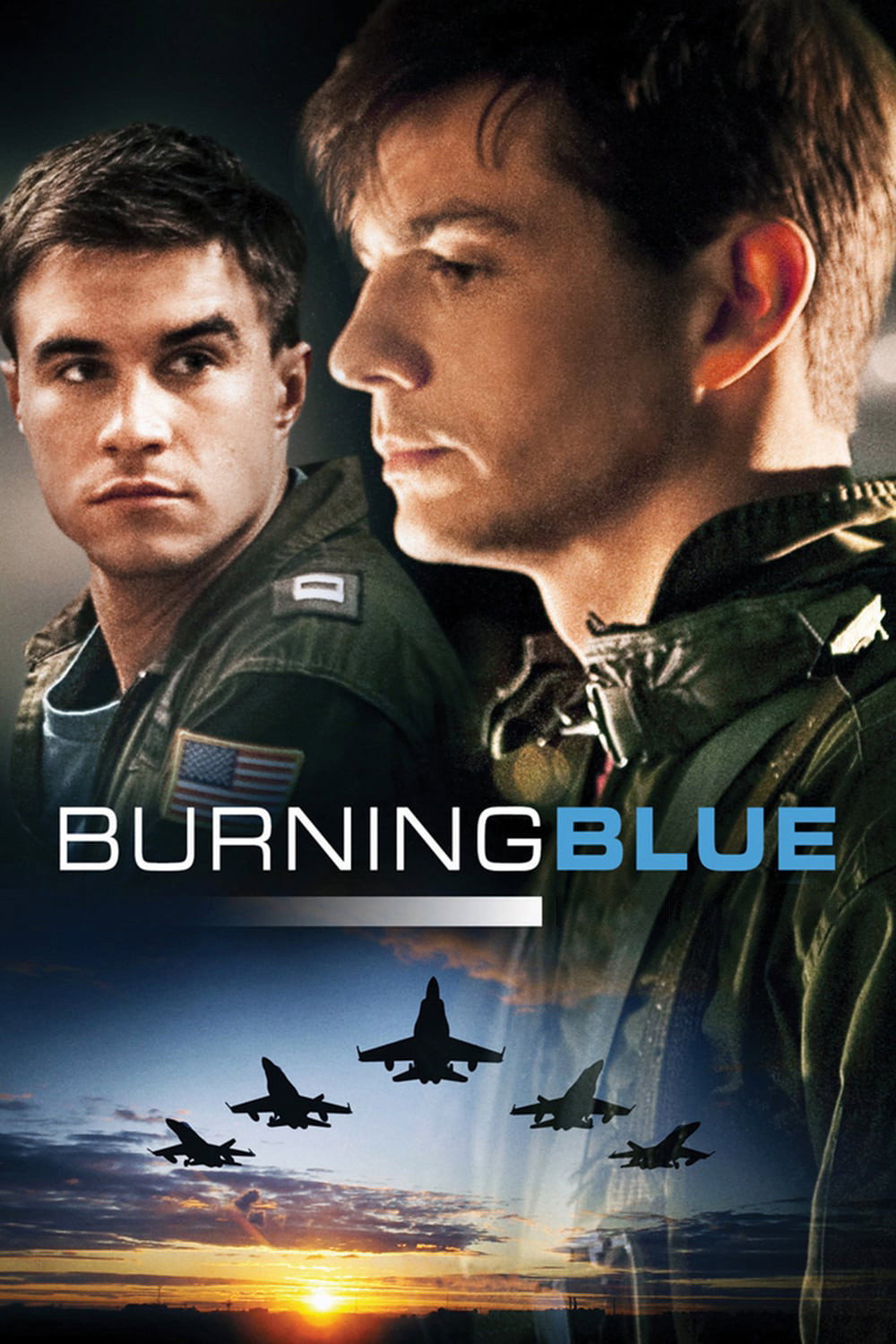 Burning Blue movie poster print