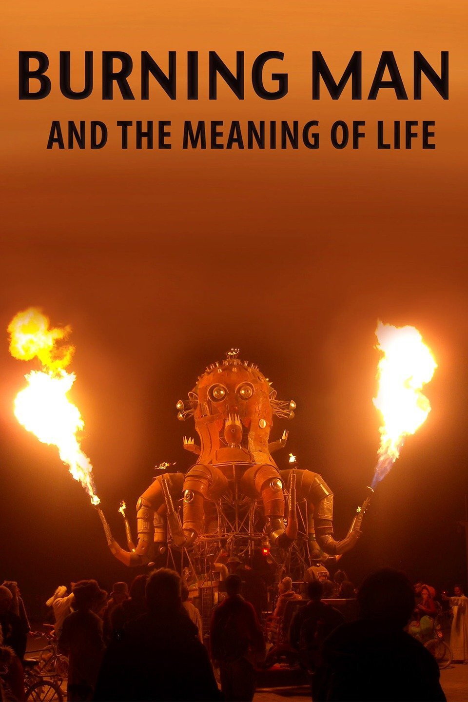 Burning Man and the Meaning of Life movie poster print