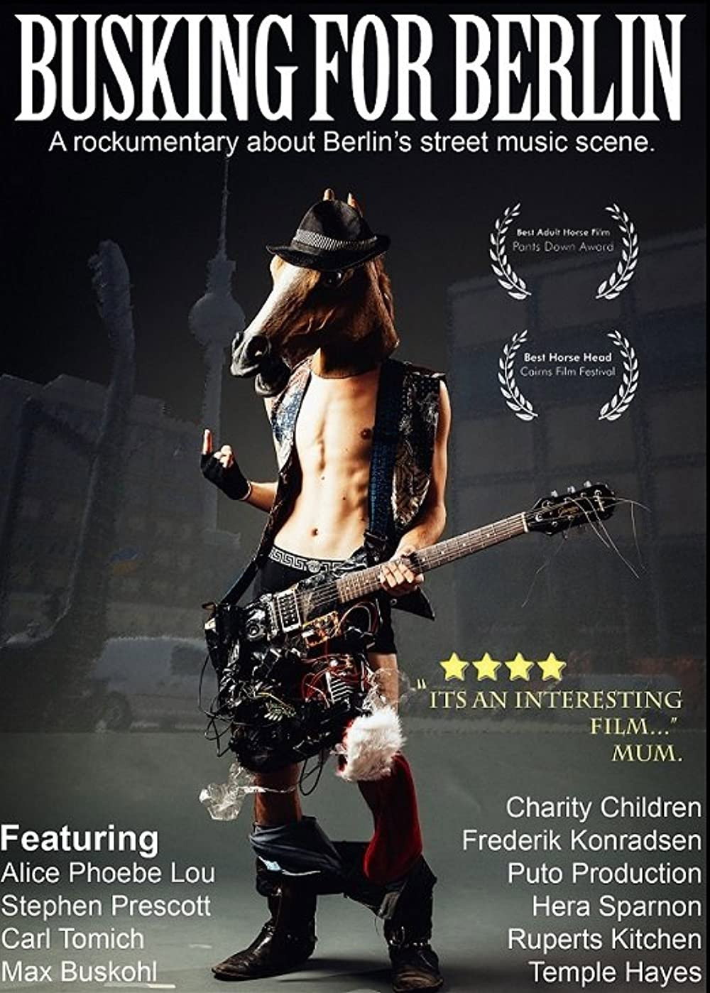 Busking for Berlin movie poster print