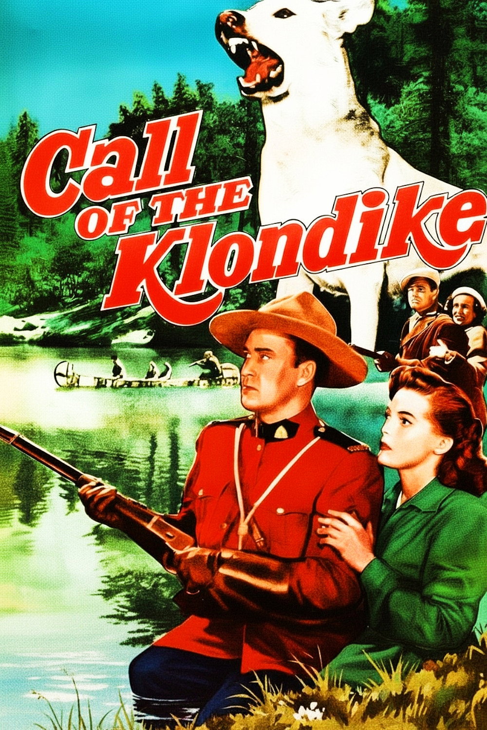 Call of the Klondike movie poster print