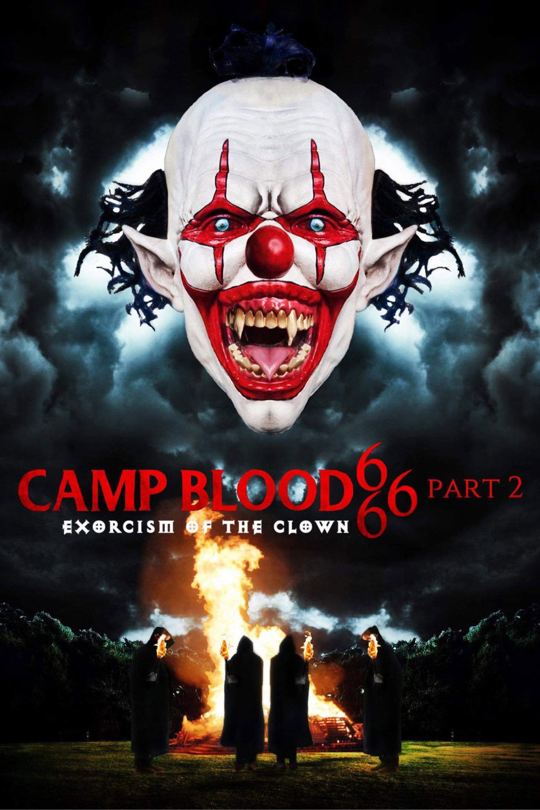 Camp Blood 666 Part 2: Exorcism of the Clown movie poster print