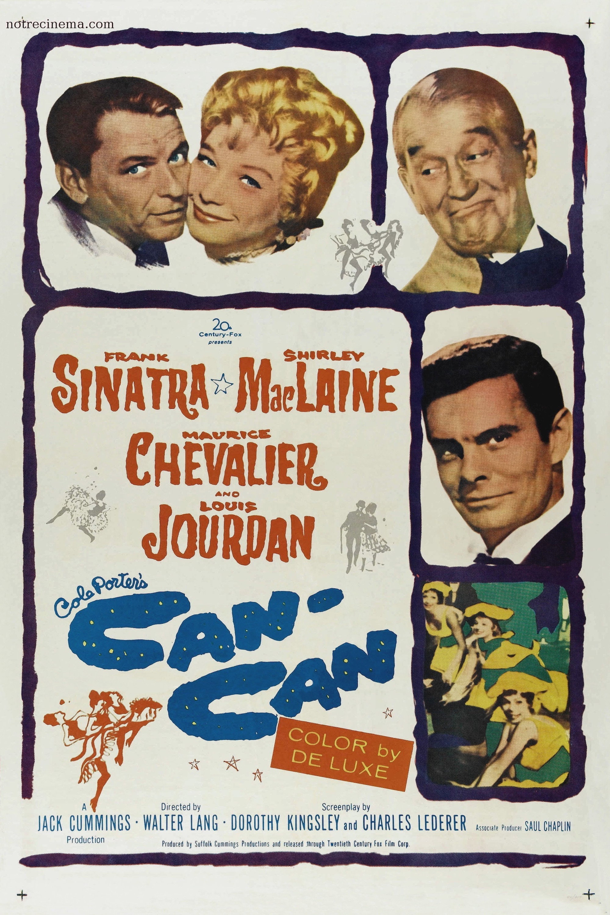 Can-Can movie poster print