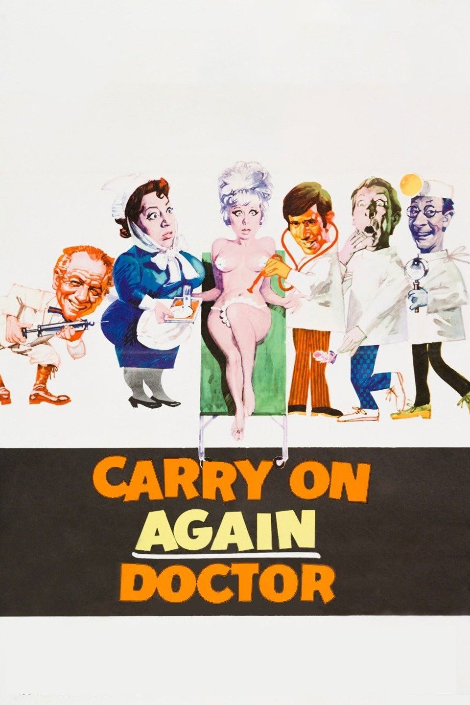 Carry on Again Doctor movie poster print