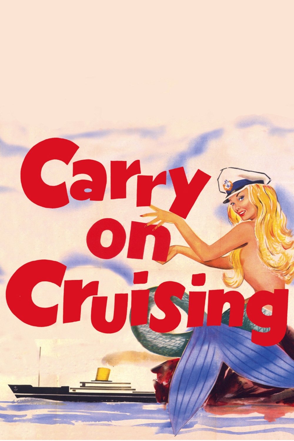 Carry on Cruising movie poster print