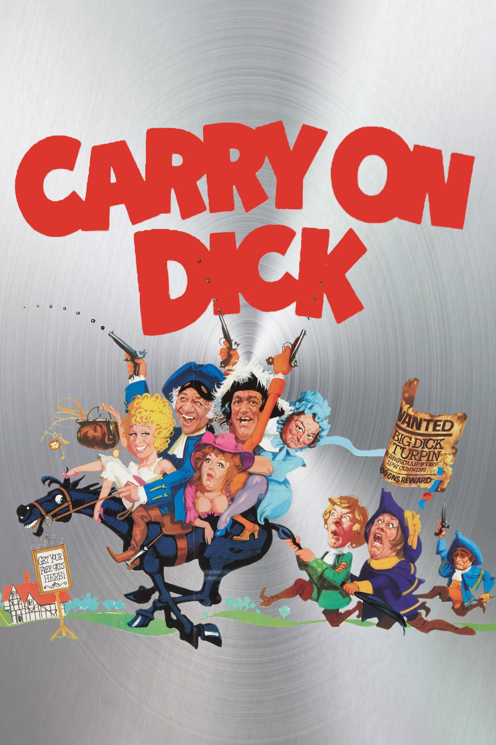 Carry on Dick movie poster print