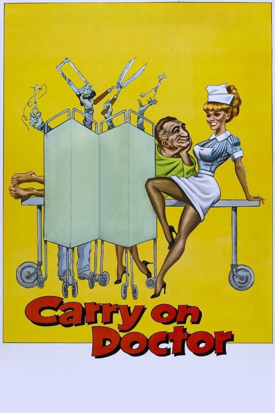Carry on Doctor movie poster print