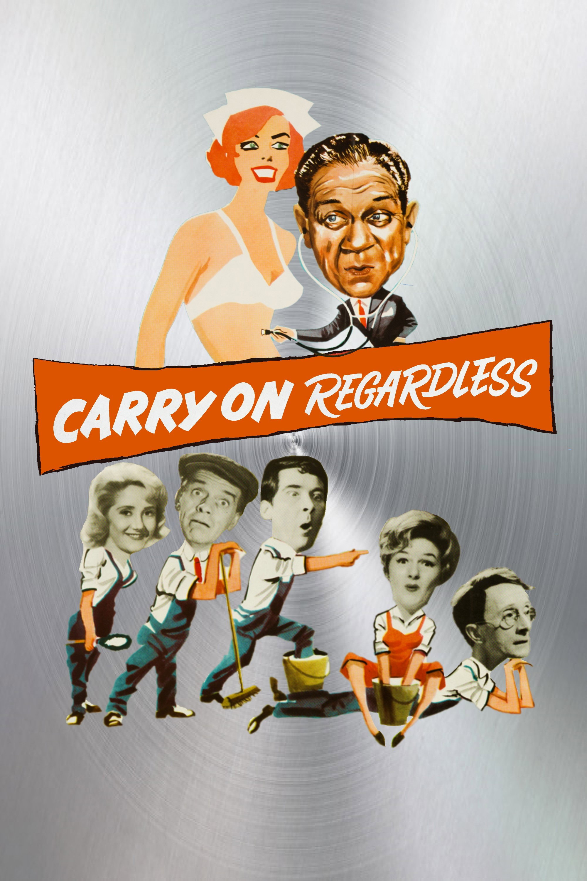 Carry on Regardless movie poster print