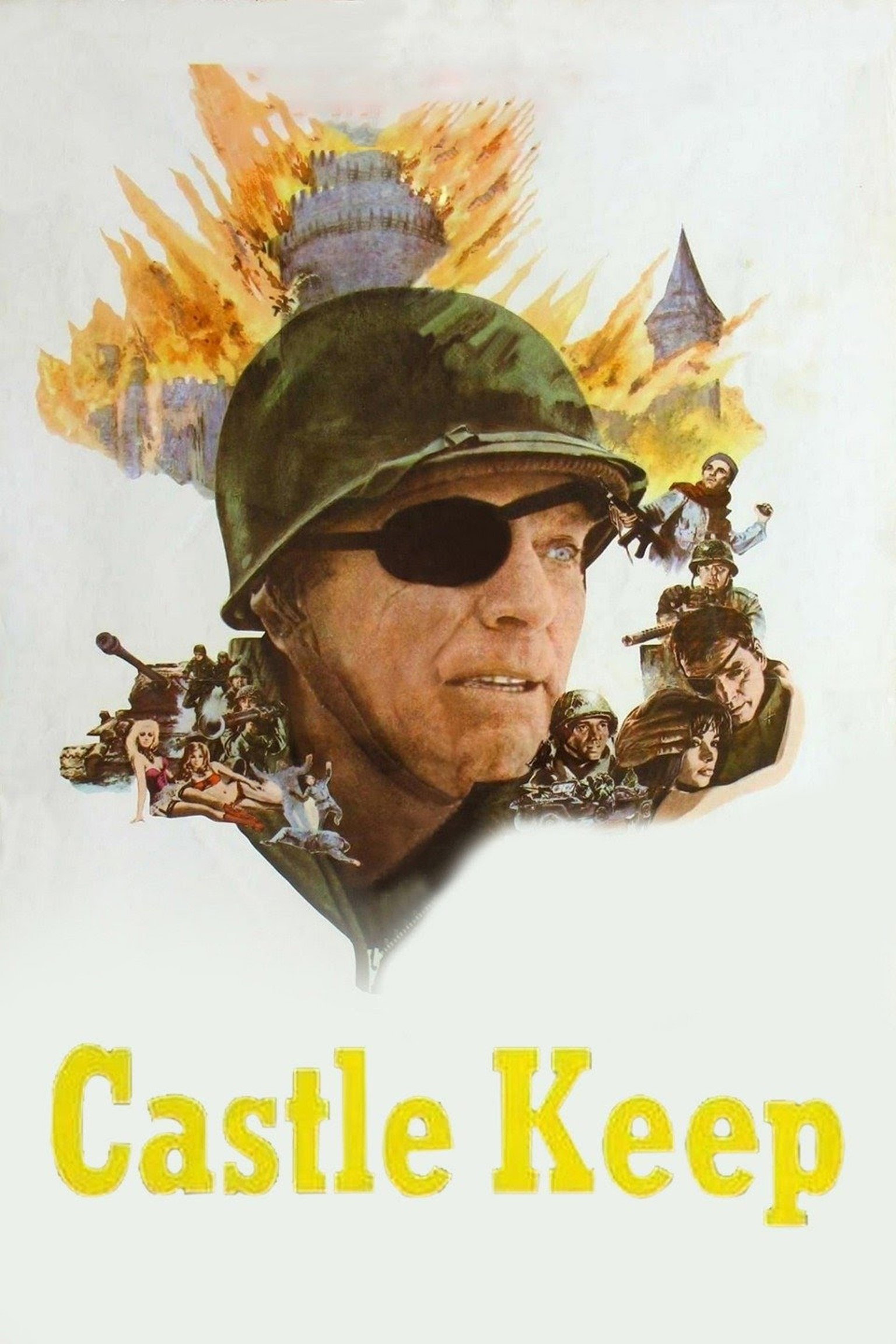 Castle Keep movie poster print
