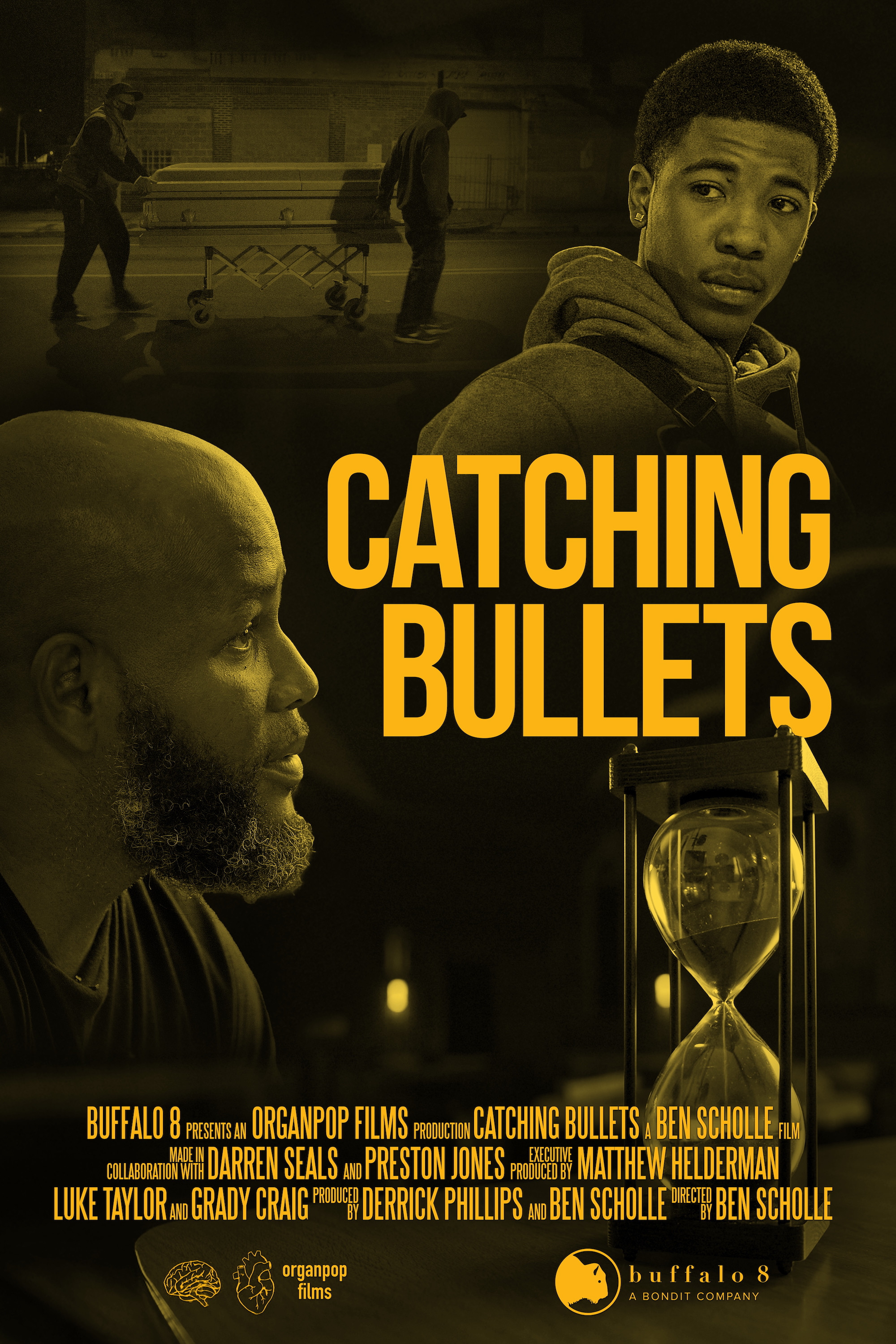 Catching Bullets movie poster print