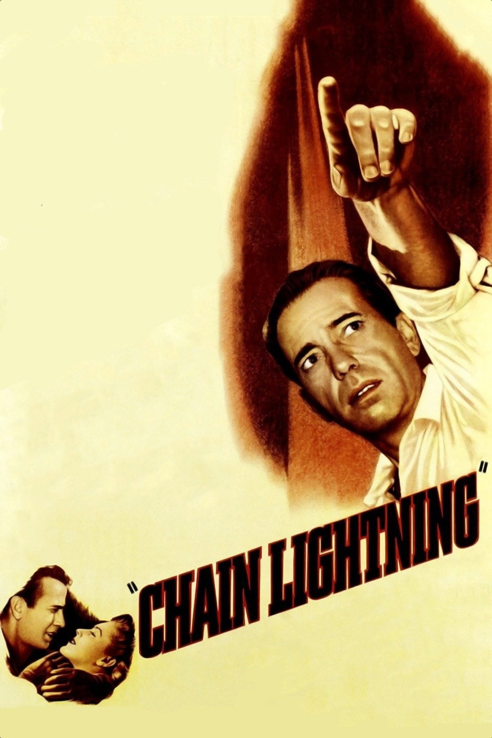 Chain Lightning movie poster print