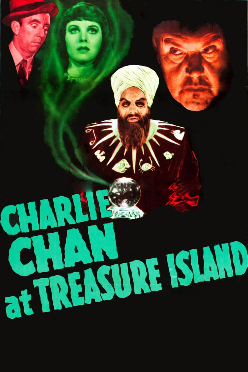 Charlie Chan at Treasure Island movie poster print