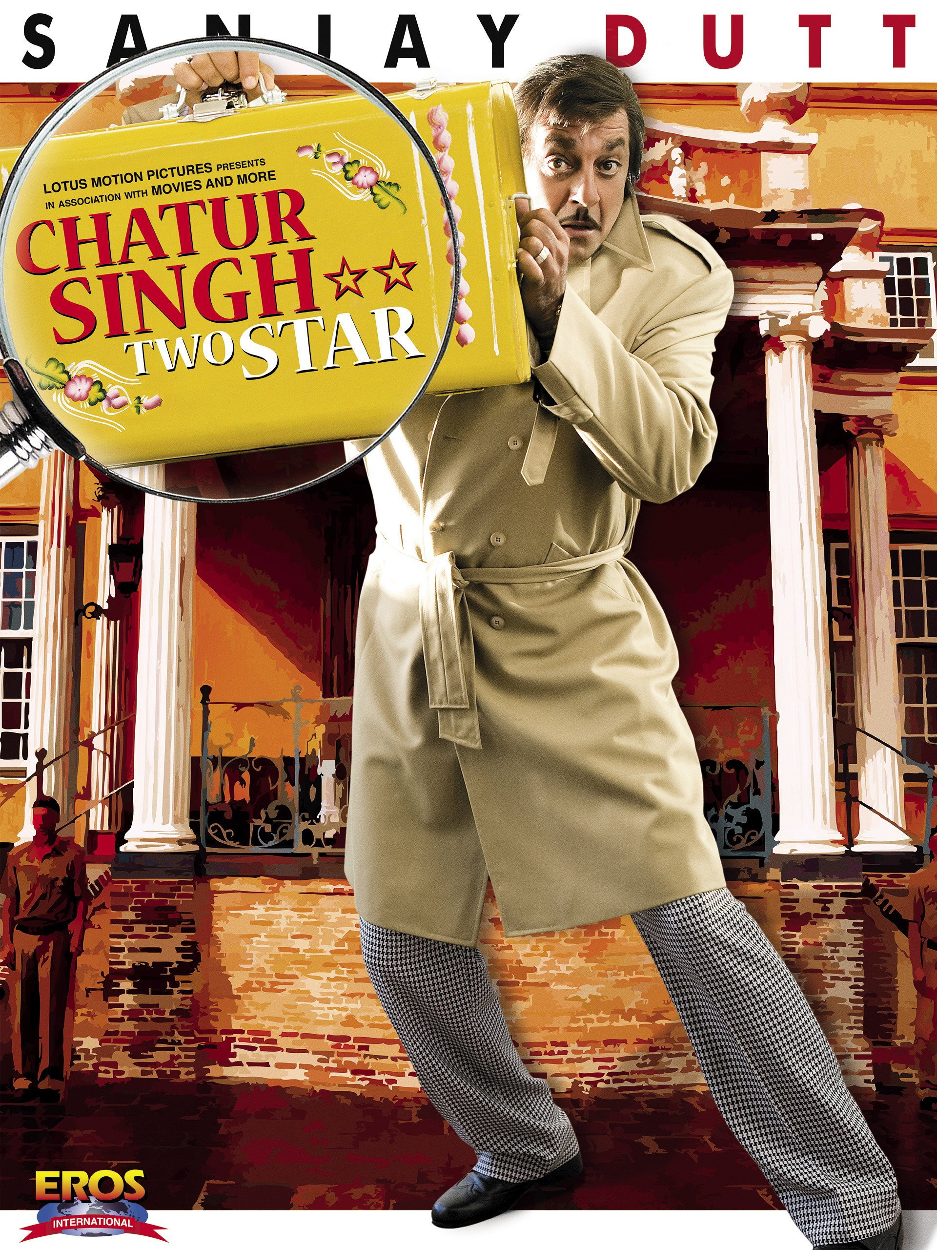 Chatur Singh Two Star movie poster print