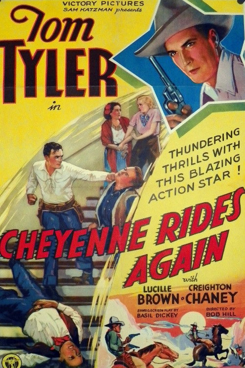Cheyenne Rides Again movie poster print