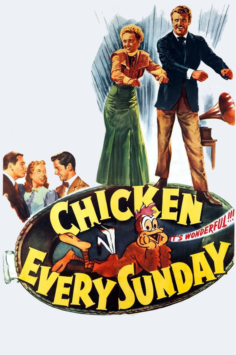 Chicken Every Sunday movie poster print