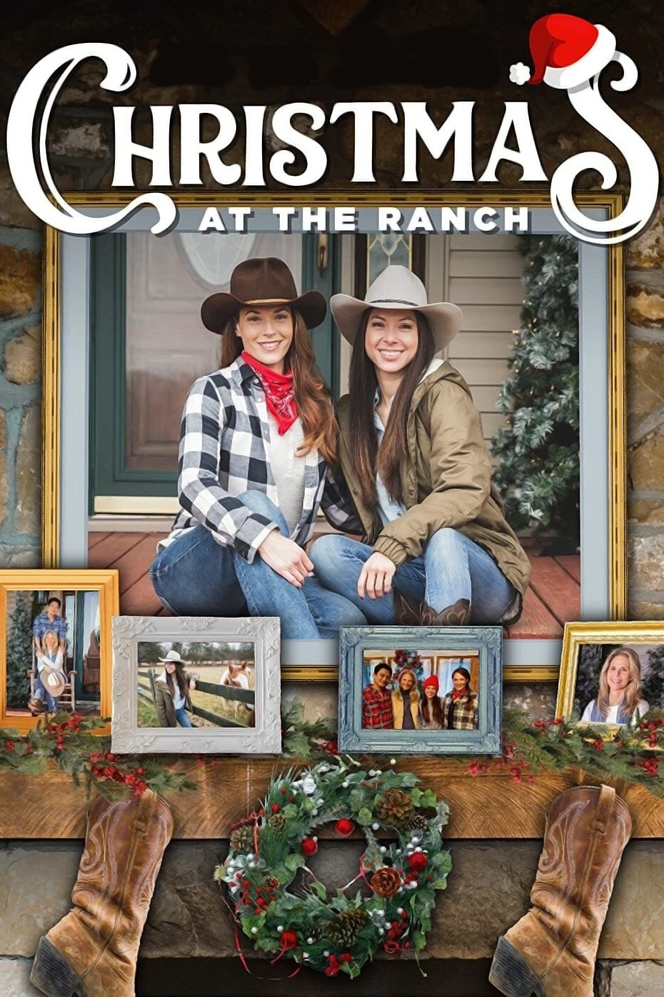 Christmas at the Ranch movie poster print