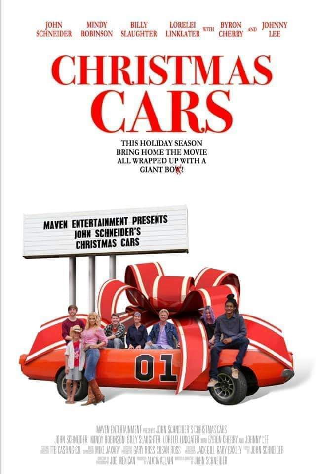 Christmas Cars movie poster print