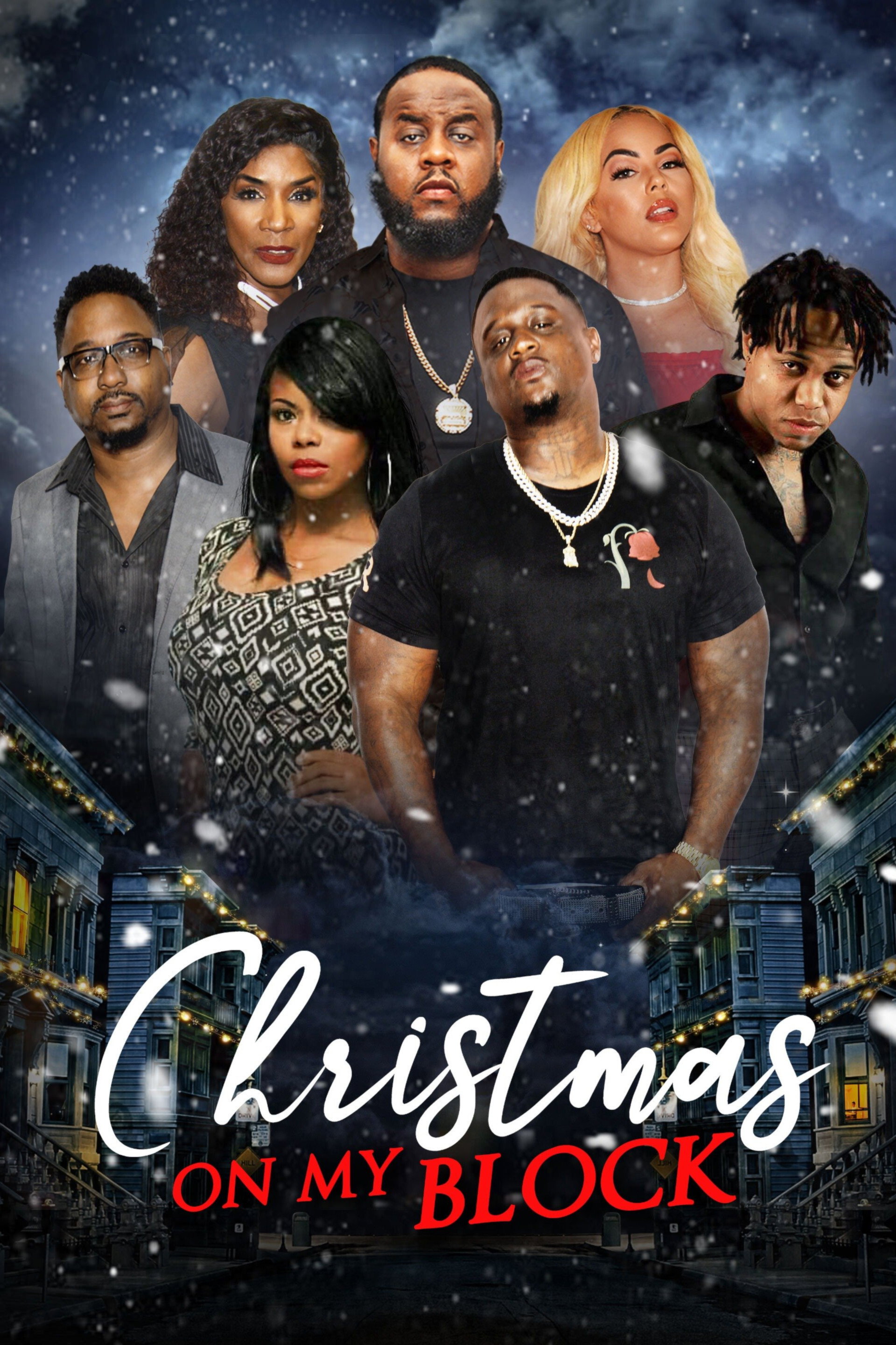 Christmas on My Block movie poster print
