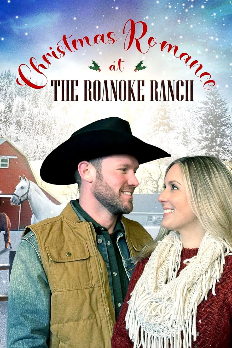 Christmas Romance at the Roanoke Ranch movie poster print