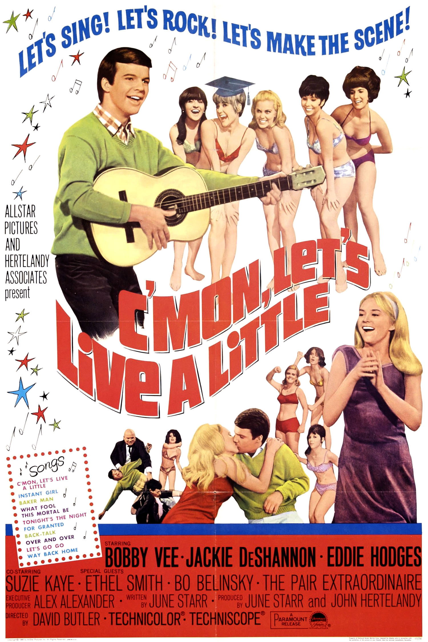 C'mon, Let's Live a Little movie poster print