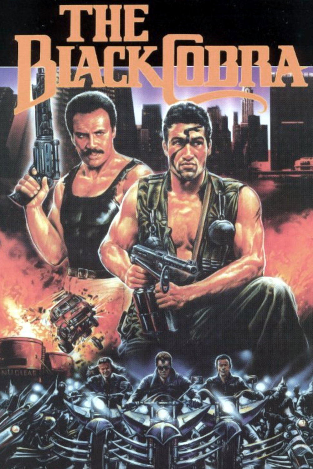 Cobra nero movie poster print